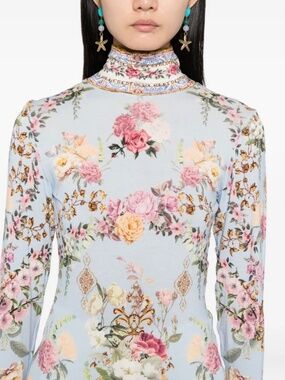 Camilla Tiled In Time top Size S